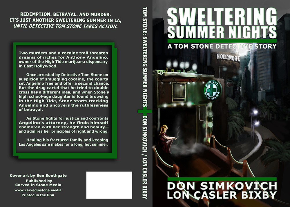 TOM STONE: SWELTERING SUMMER NIGHTS - A Gripping Fast-paced Detective Novel full of Crime-Drama, Redemption, Betrayal, and Murder.